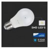 v tac lampadina led samsung chip 9w e27 a58 plastica vt 210 sku 228 229 230