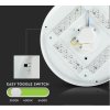 LED stropní svítidlo 18W - volba barev 3v1