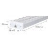 panel led T10 72W 4500 7
