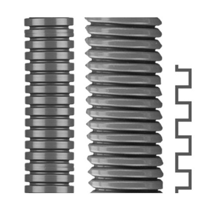 ROHRflex PA 6 grau sw