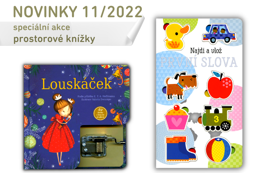 NEJPESTŘEJŠÍ LISTOPAD: Různé typy dětských knih