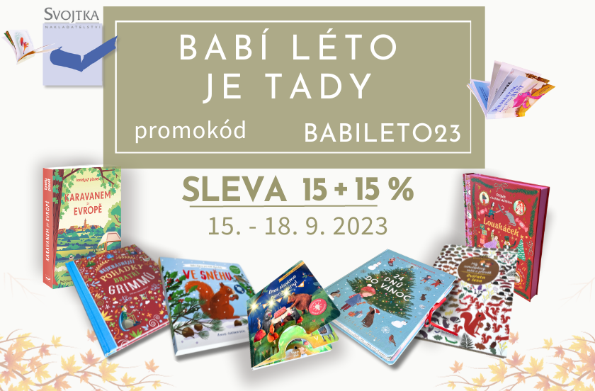 Přivítejte babí léto 15% slevou na knihy