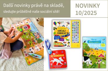 Hravé, kouzelné i strašidelné – knižní novinky říjen 2025