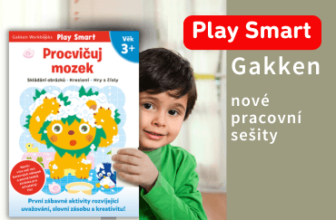 Sešity Gakken – zábavné úkoly a cvičení pro předškoláky