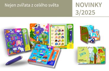 Novinky v březnu: Představujeme nejlepší knihy o zvířatech pro děti