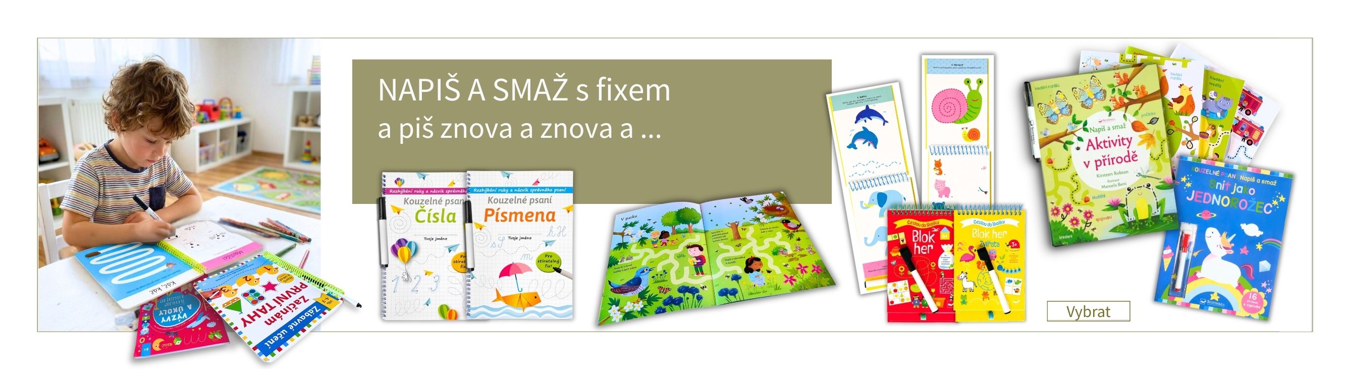 Aktivity napiš a smaž