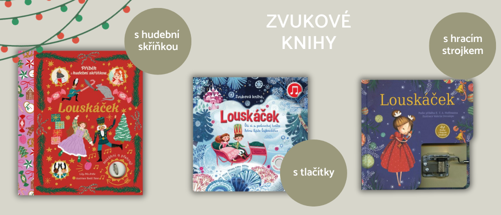 Louskáček se zvuky.