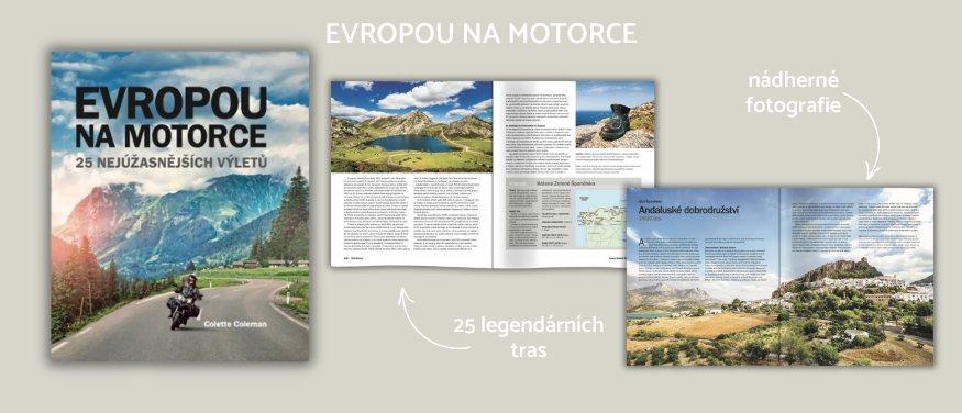 Evropou na motorce