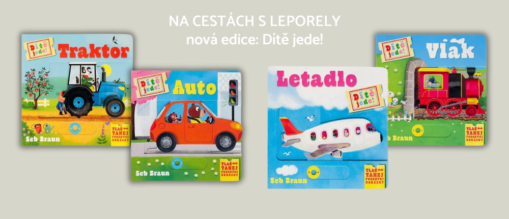  Na cestách s leporely - nová edice Dítě jede!