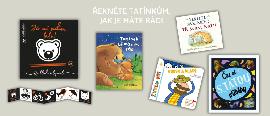 Den otců - knižní tipy na dárky.