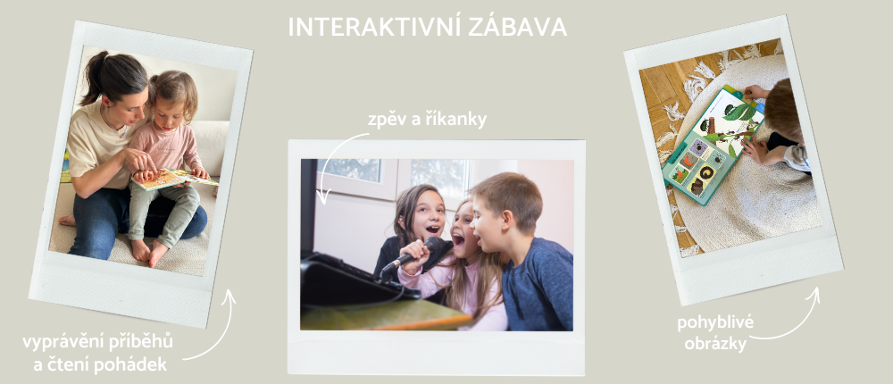 Interaktivní zábava - slovní zásoba.