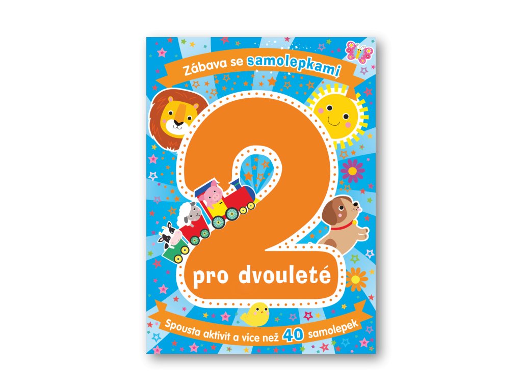 Zábava se samolepkami pro dvouleté - Svojtka.cz