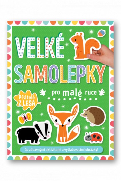 6104 Velke samolepky pro male ruce_Pratele z lesa_obalka