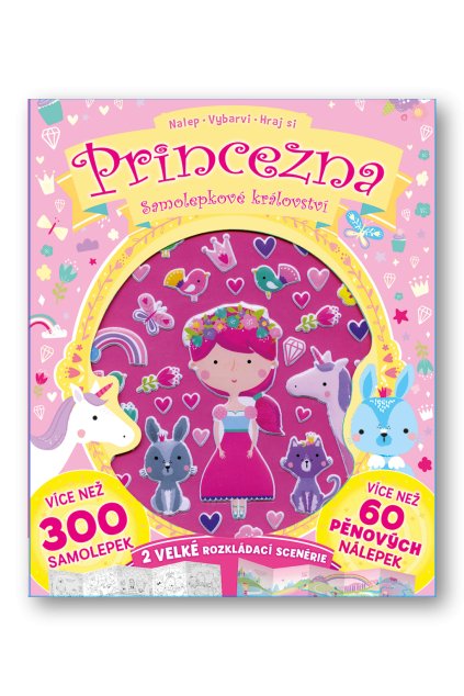 Princezna - samolepkové králov