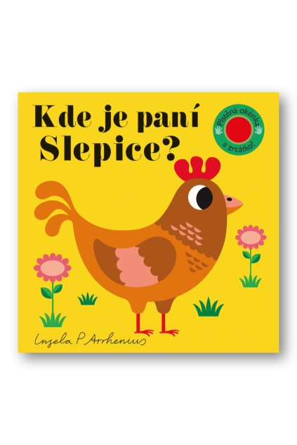 Kde je paní Slepice? Plstěná okénka a zrcátko!