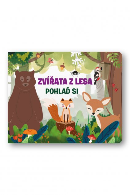 6112_Zvířata z lesa - Pohlaď si_obálka