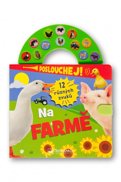 6634 Poslouchej 12 ruznych zvuku Na farme OBALKA