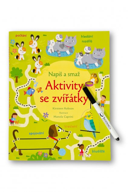 6653 Napis a smaz Aktivity se zviratky verz01 OBALKA