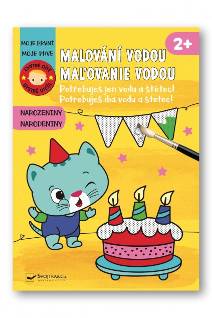 6793 Narozeniny Chytre dite Malovani vodou i SK OBALKA