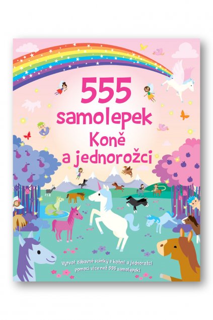 6665 555 Samolepek Kone a jednorozci OBALKA