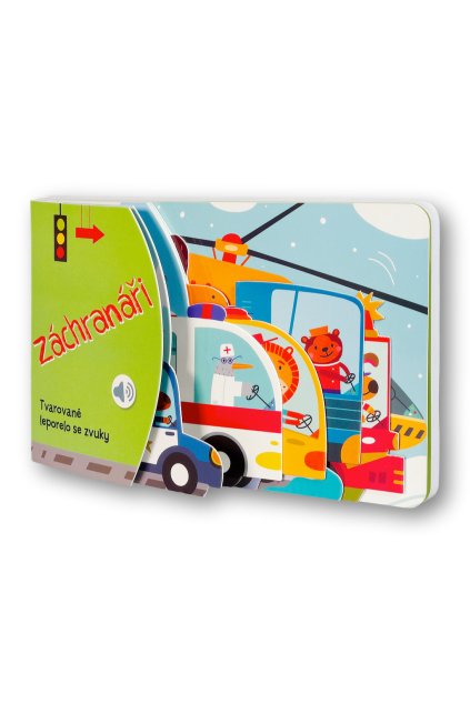 6807 Tvarovane leporelo se zvuky Zachranari OBALKA 3D