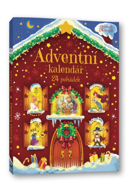 6900 Adventni kalendar 24 pohadek OBALKA 3d