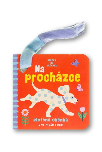 6959 Knizka do kocarku Na prochazce plstena okenka pro male ruce OBALKA