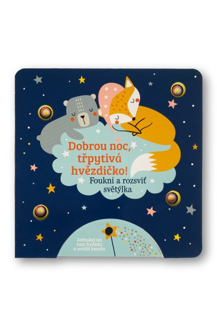 7000 Dobrou noc trpytiva hvezdicko Foukni a rozsvit svetylka OBALKA