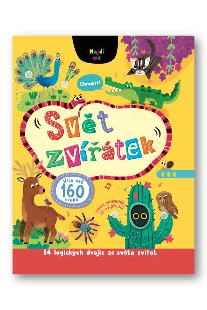 7005 Najdi me Svet zviratek Vice nez 160 zvuku OBALKA