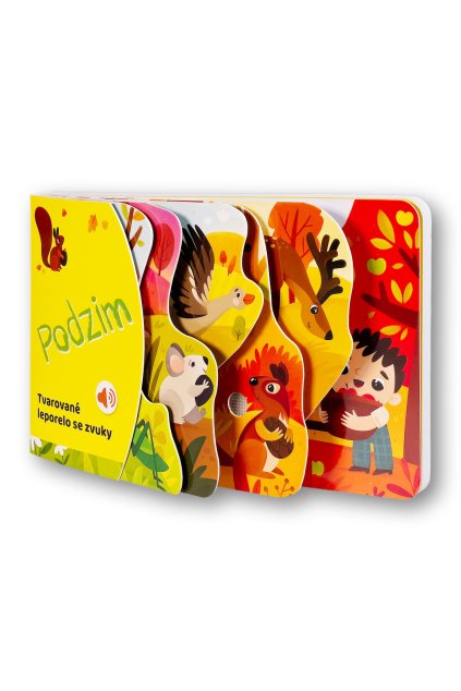 6984 Tvarovane leporelo se zvuky Podzim OBALKA 3D