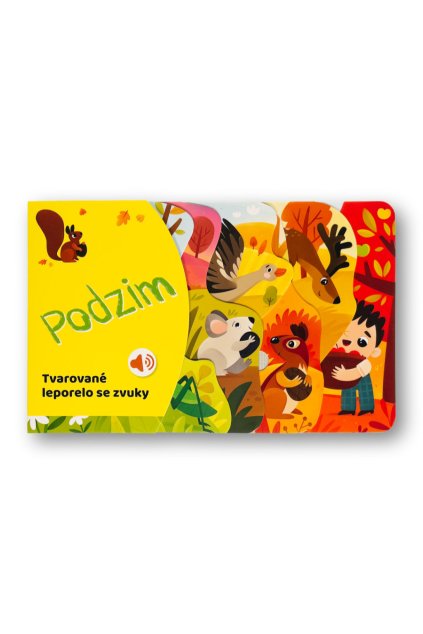 6984 Tvarovane leporelo se zvuky Podzim OBALKA