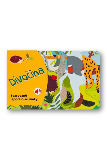 6986 Tvarovane leporelo se zvuky Divocina OBALKA