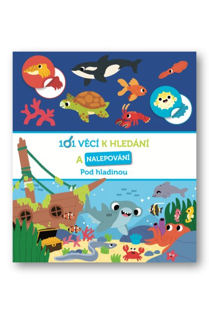 7021 101 Veci k hledani a nalepovani Pod hladinou OBALKA