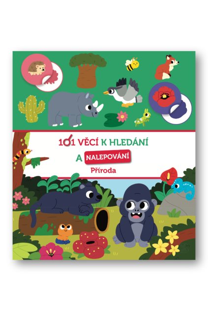 7023 101 Veci k hledani a nalepovani Priroda OBALKA