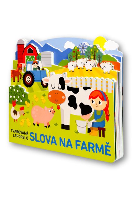 6997 Tvarovane leporelo Slova na farme OBALKA 3D