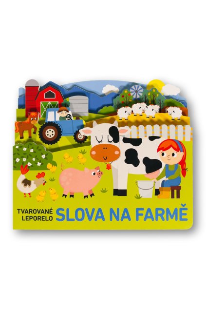 6997 Tvarovane leporelo Slova na farme OBALKA