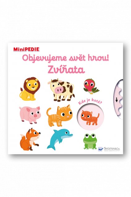 MiniPEDIE – Objevujeme svět hrou! Zvířata  Nathalie Choux