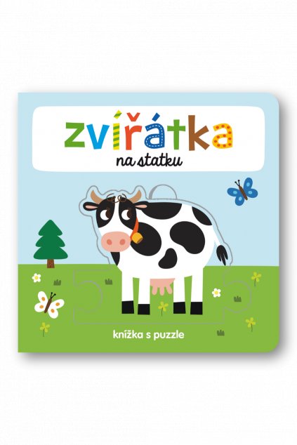 Zvířátka na statku Knížka s puzzle  Beatrice Tinarelli