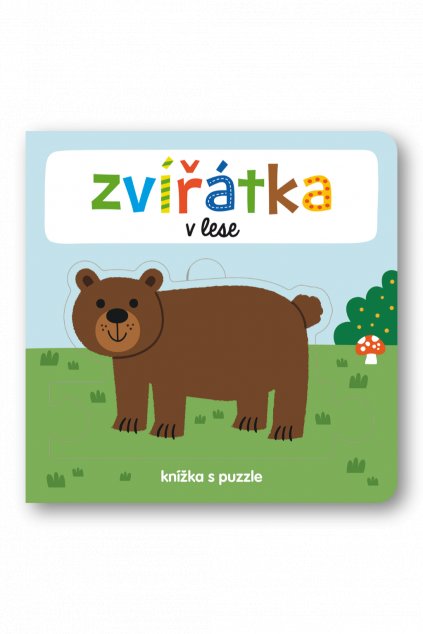 Zvířátka v lese Knížka s puzzle  Beatrice Tinarelli