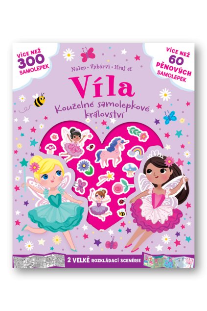 Víla Kouzelné samolepkové král