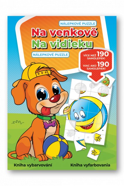 Na venkově - nálepkové puzzle / Na vidieku - Nálepkové puzzle