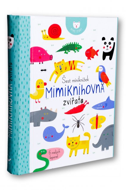 6107 Mimiknihovna zvirata 3d