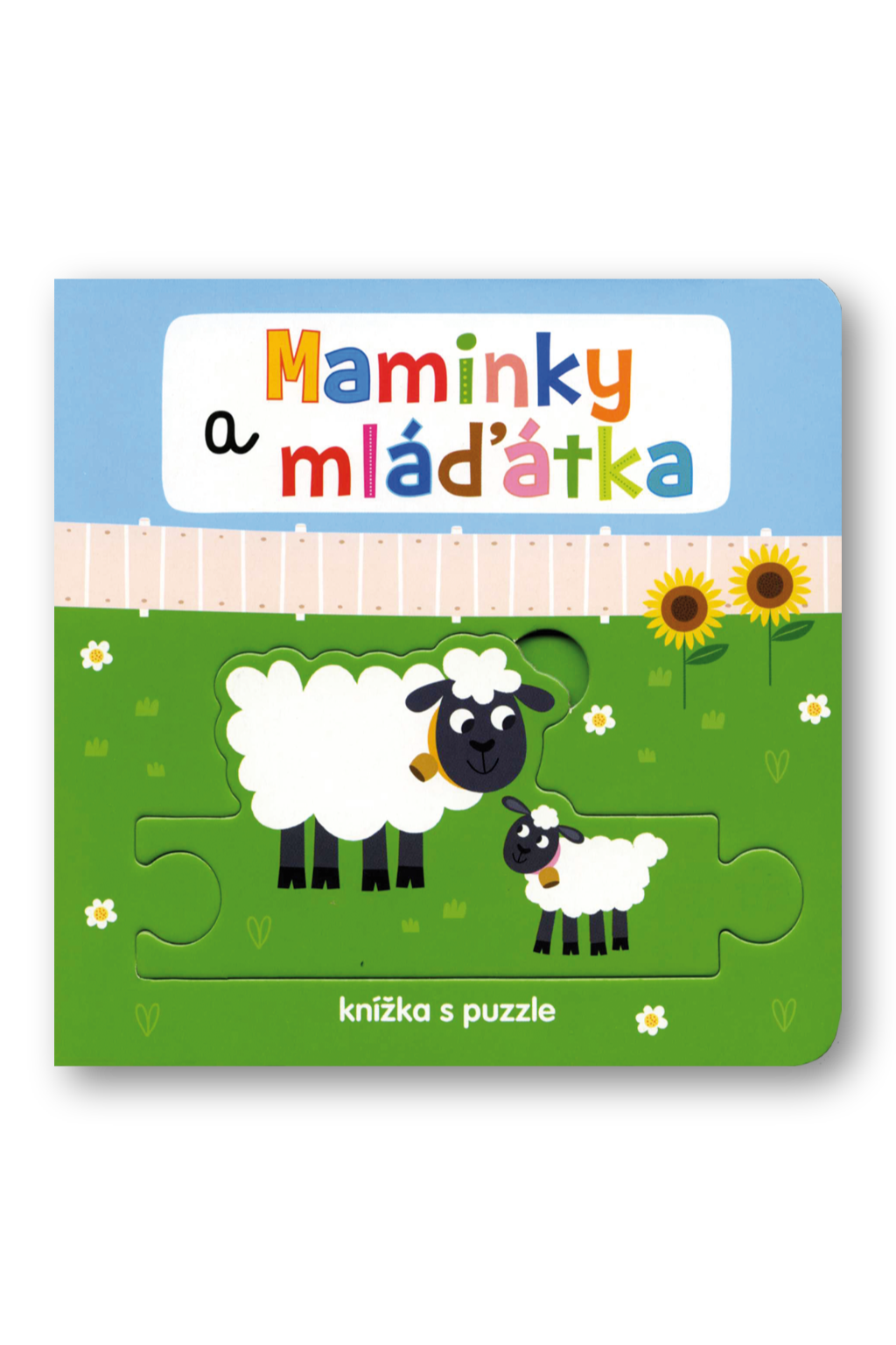 Maminky a mláďátka Knížka s puzzle Beatrice Tinarelli