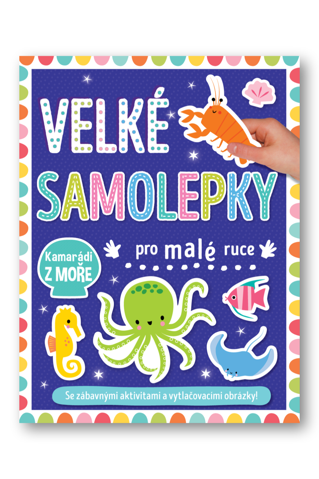 Levně Velké samolepky pro malé ruce Kamarádi z moře