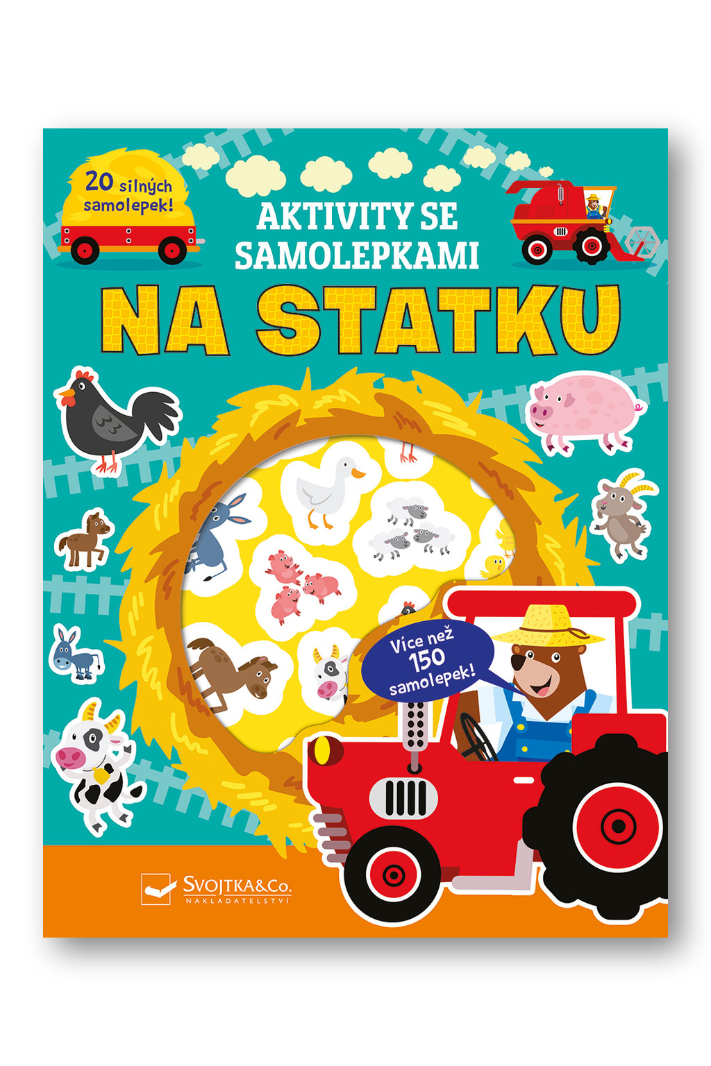 Levně Aktivity se samolepkami - Na statku