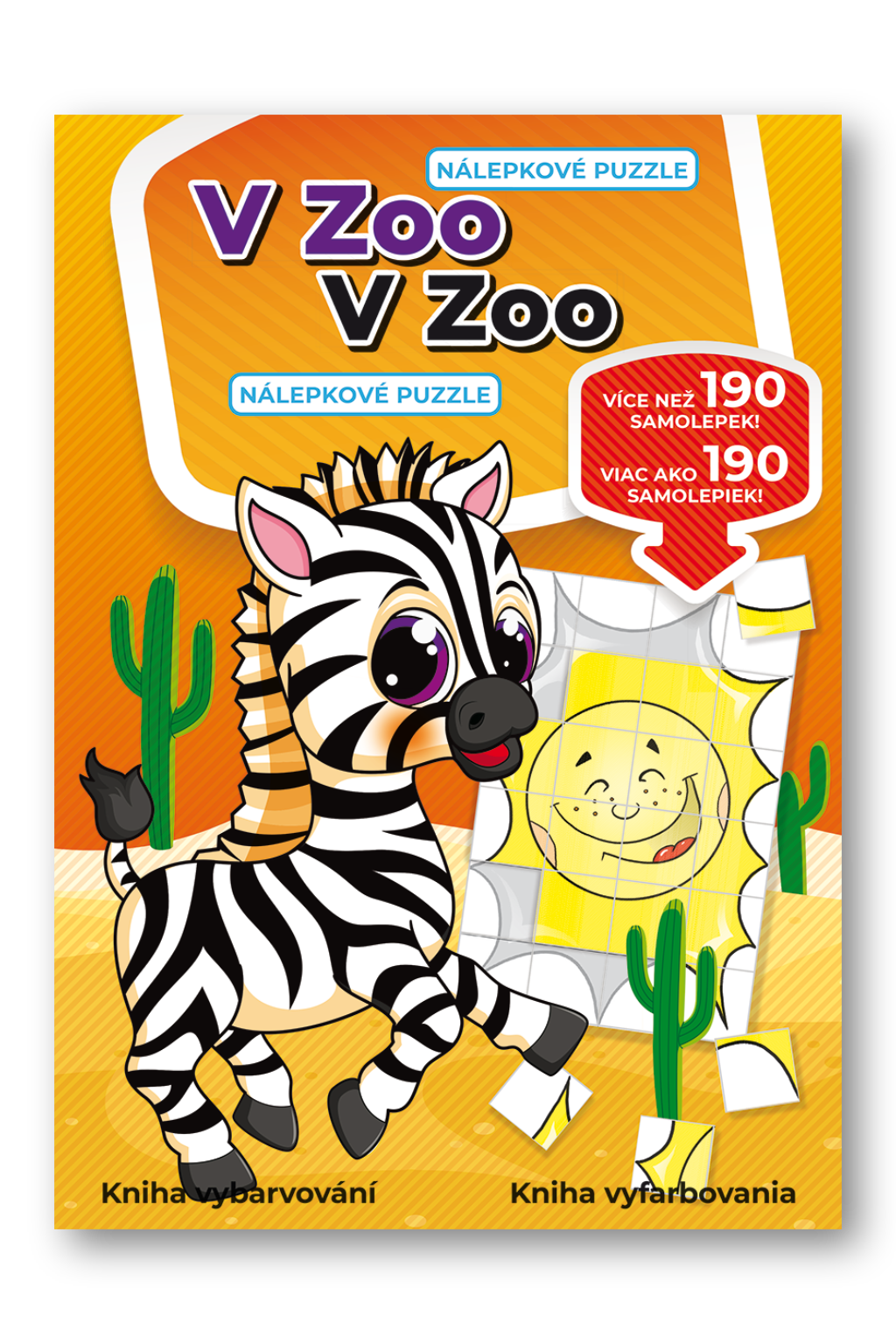 V zoo - nálepkové puzzle / V zoo - Nálepkové puzzle