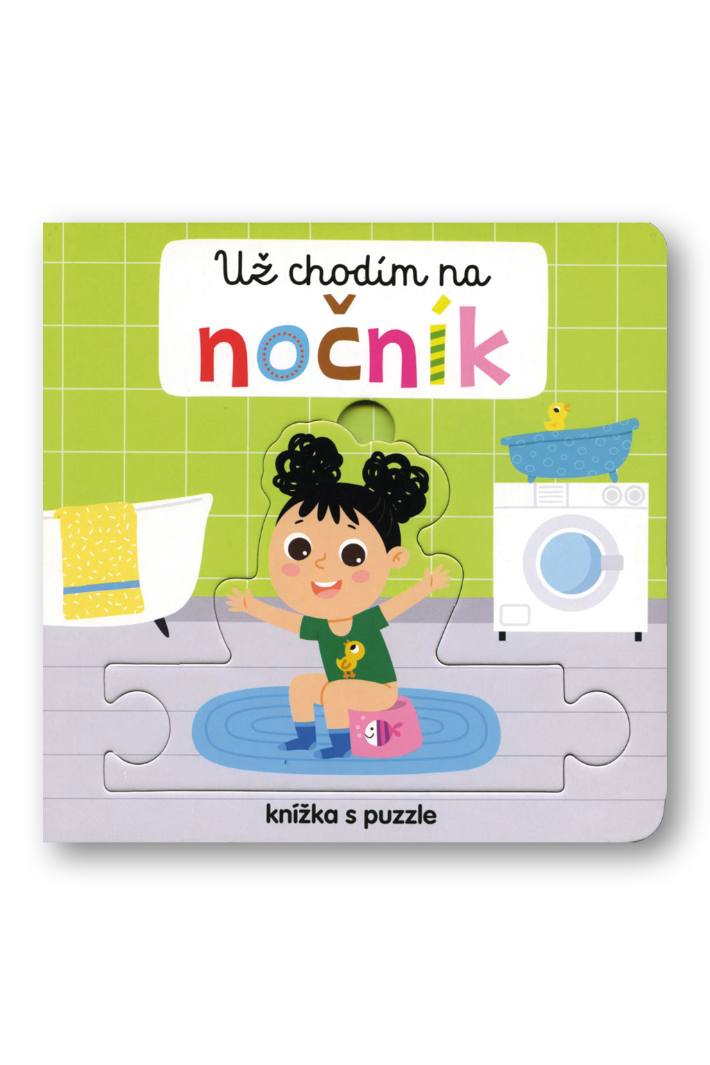 Levně Už chodím na nočník Knížka s puzzle Beatrice Tinarelli