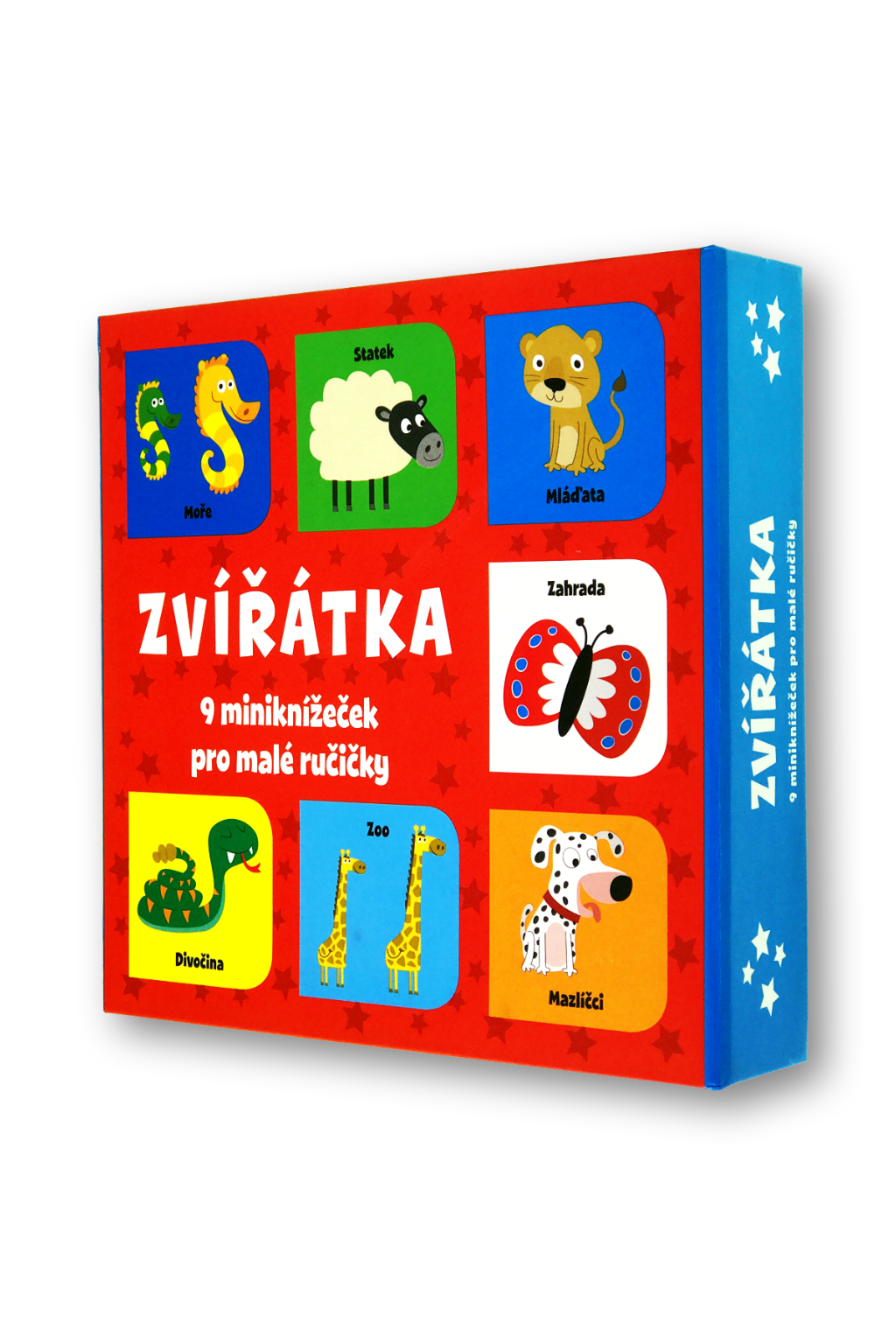 Zvířátka – 9 miniknížeček pro malé ručičky