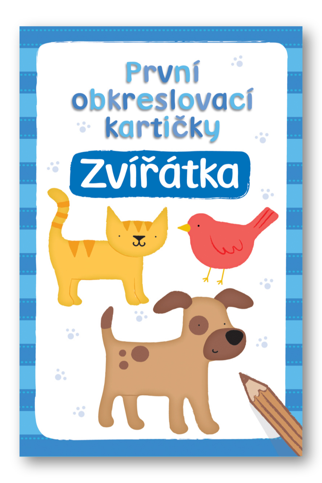 První obkreslovací kartičky – Zvířátka