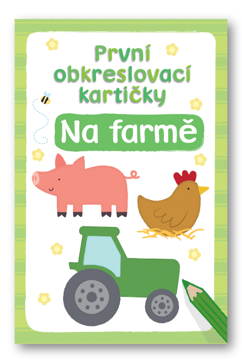 Levně První obkreslovací kartičky – Na farmě